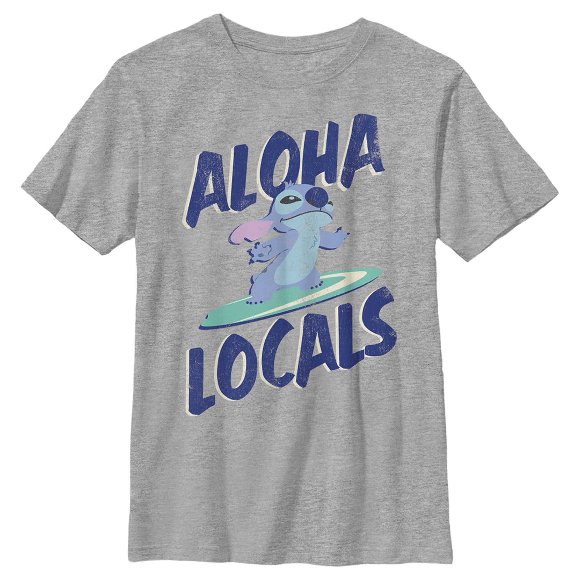 Boy’S Lilo & Stitch Surfing Aloha Locals T-Shirt