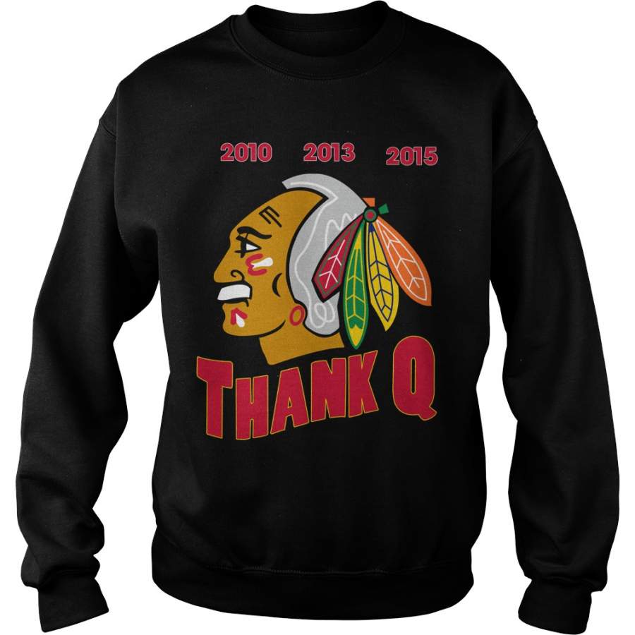 Chicago Blackhawks Thank Q coach Sweatshirt