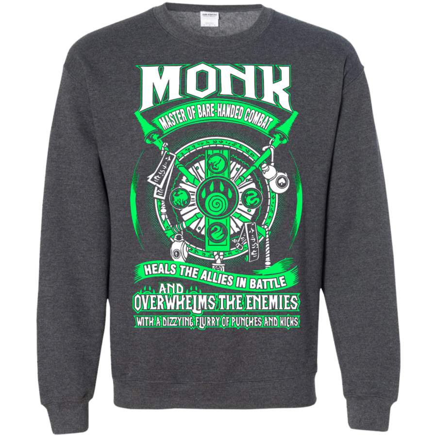 AGR World Of Warcraft Monk Master Of Bare Handed Combat Sweatshirt