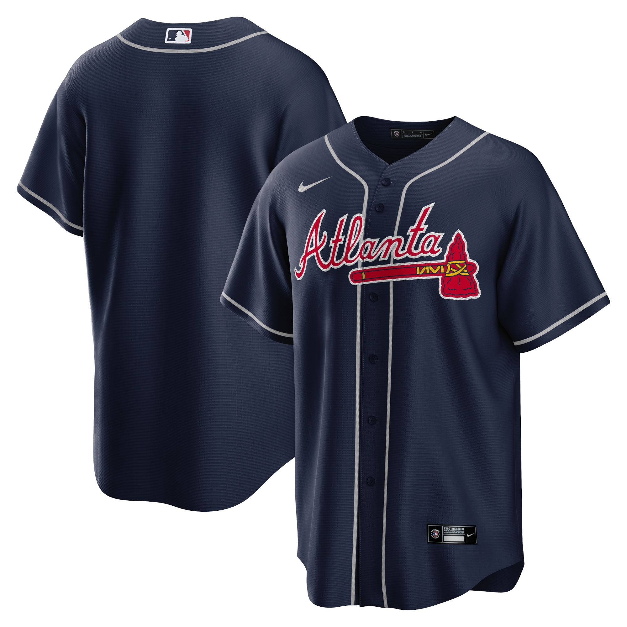 Men’s Atlanta Braves Navy Alternate Team Jersey