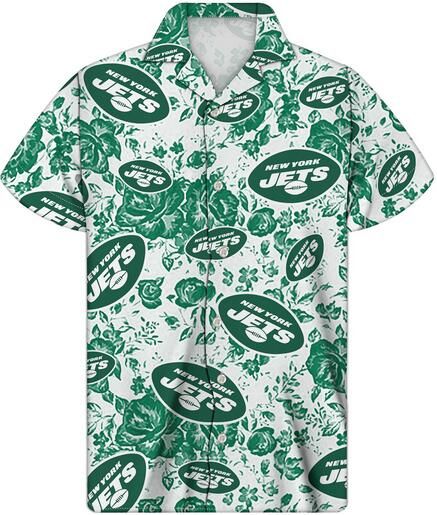 New York Jets Button Up T-Shirt