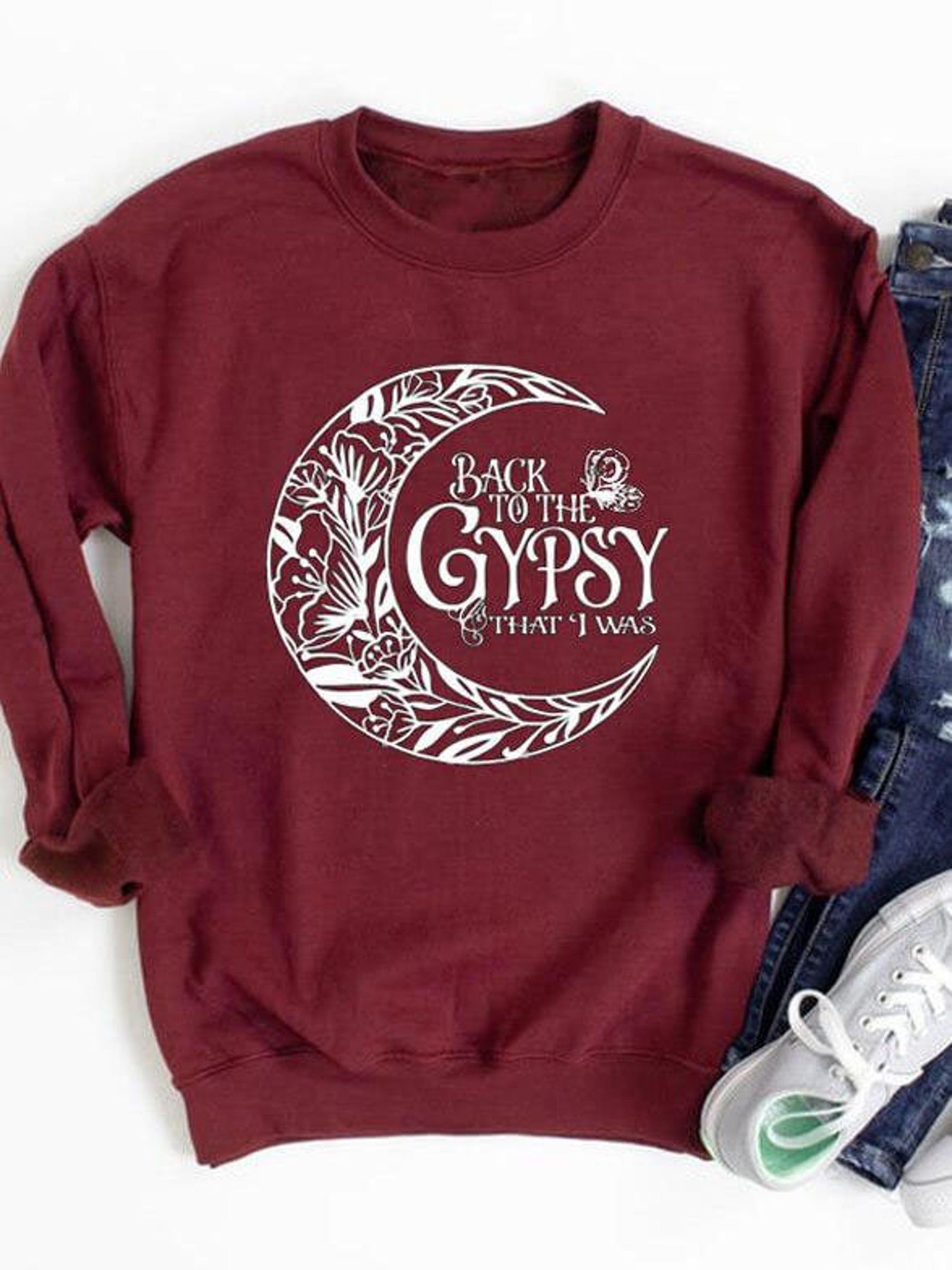 Back To The Gypsy That I Was Moon Fleetwood Mac Shirt Back To The Gypsy That I Was Moon