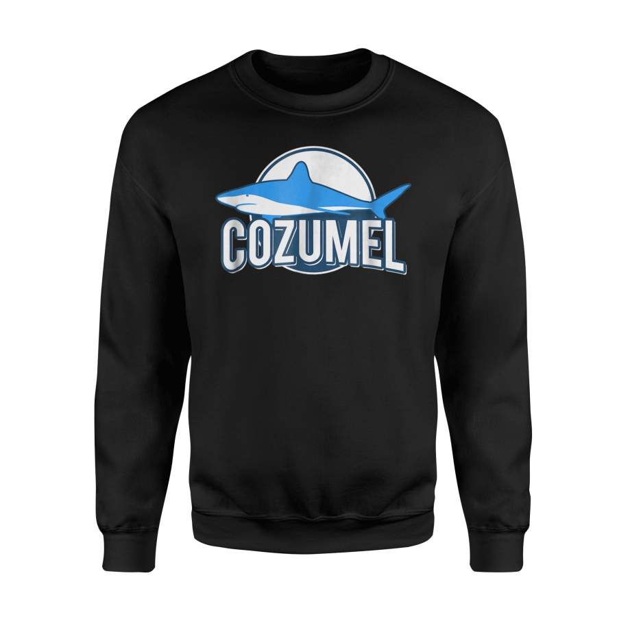 Cozumel Mexico Shark Souvenir Sweatshirt