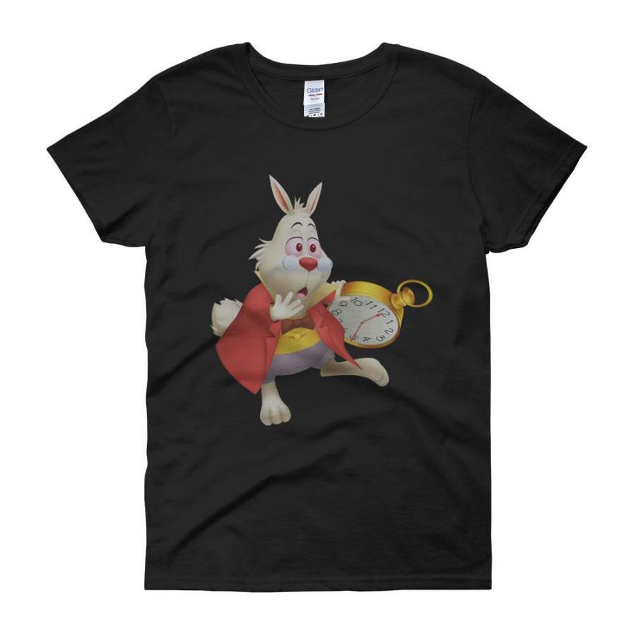 Alice In Wonderland White Rabbit Khrec Women’S T Shirt