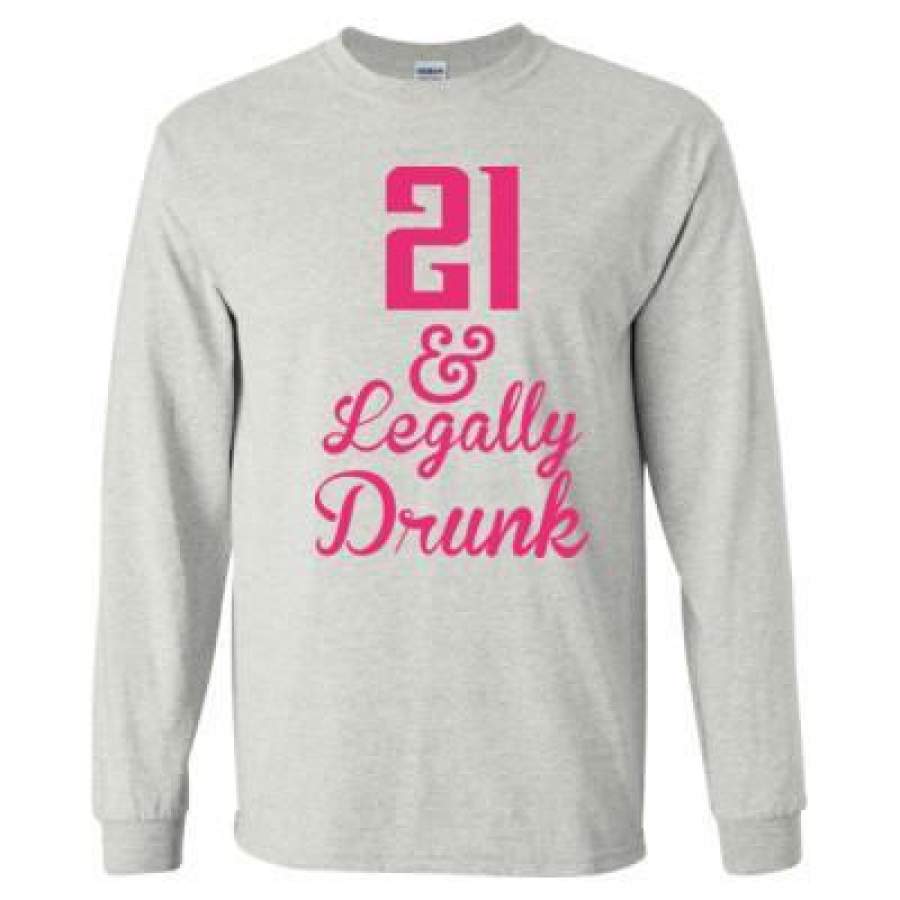 AGR 21 And Legally Drunk – Long Sleeve T-Shirt