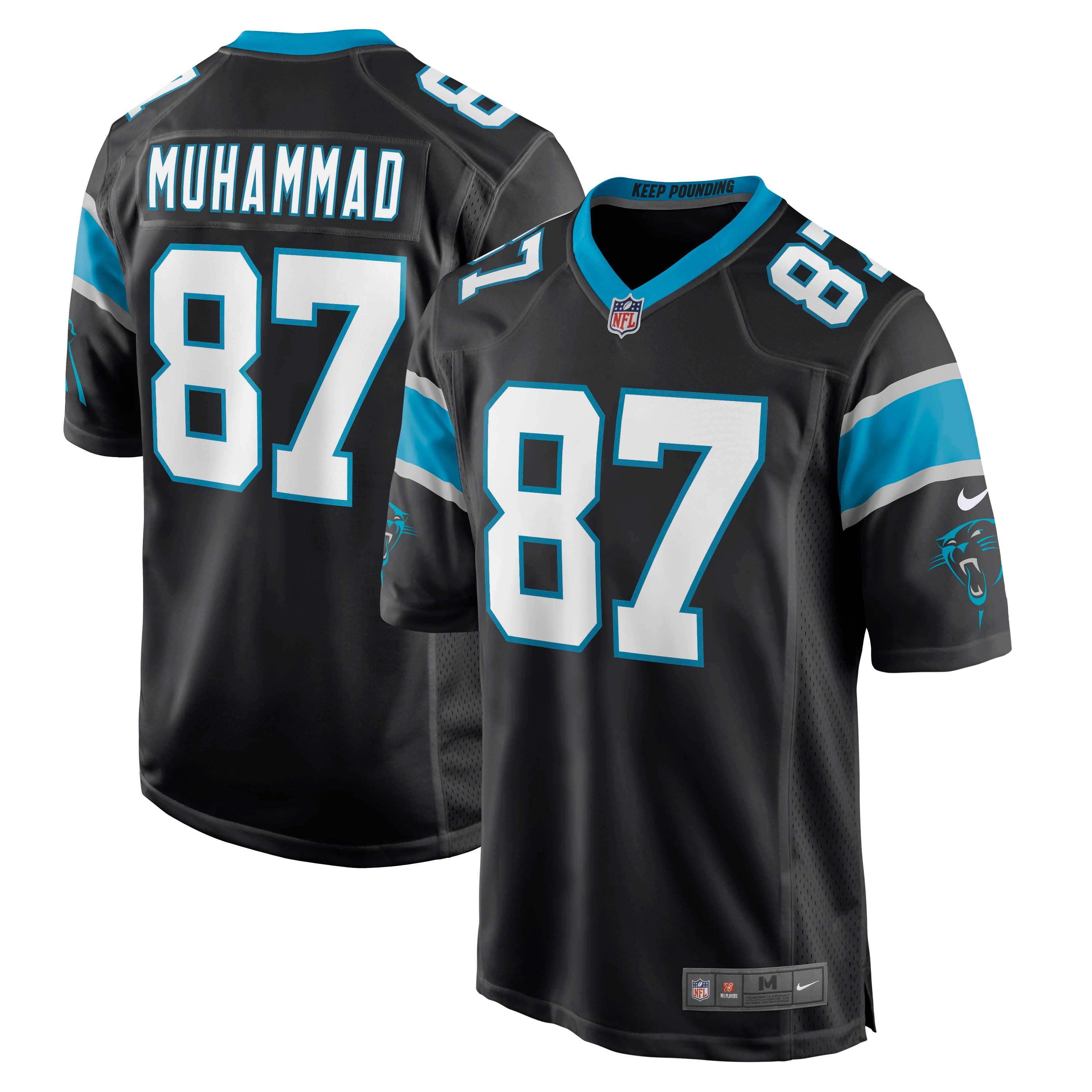 Muhsin Muhammad Carolina Panthers Retired Player Jersey – Black