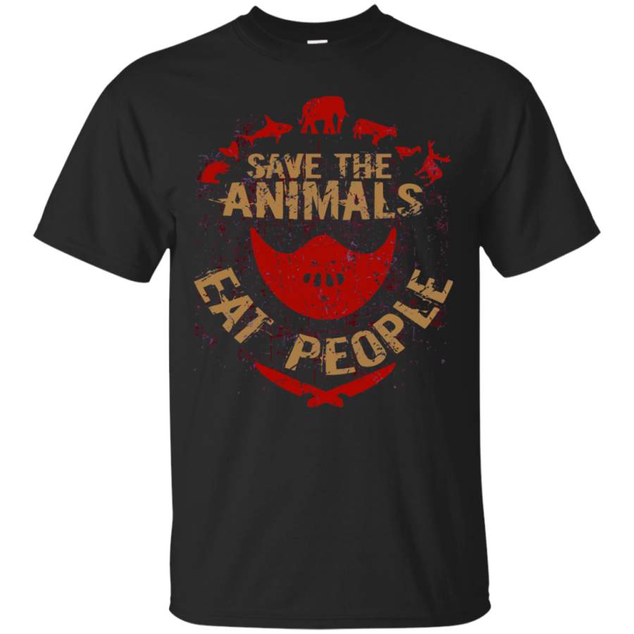 save the animals, EAT PEOPLE T-Shirt