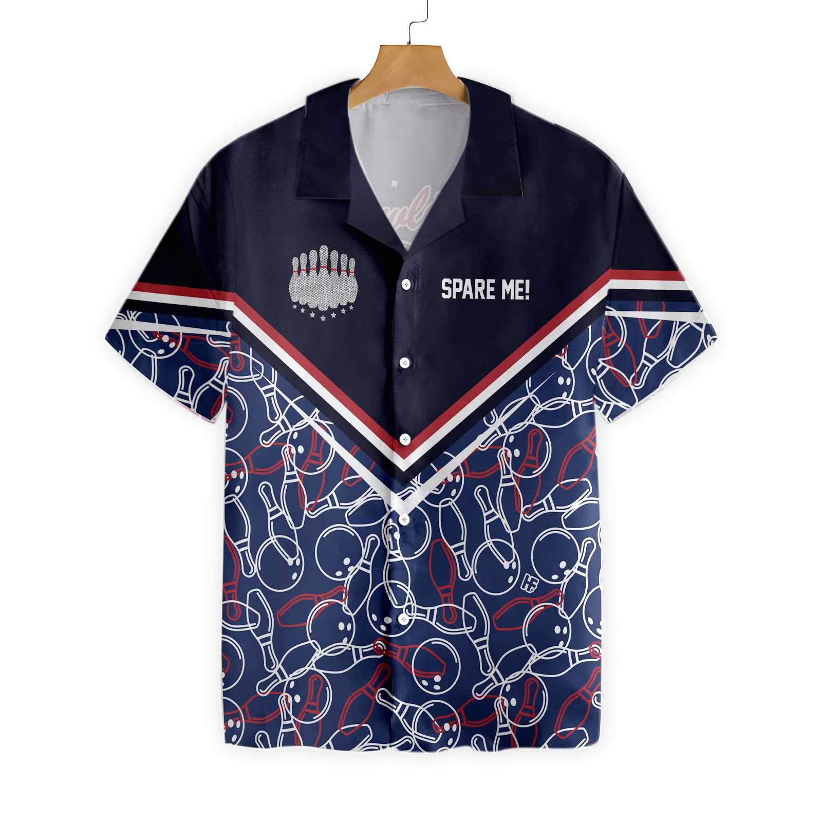 Spare Me Bowling 0504 Hawaii Shirt Ha93521