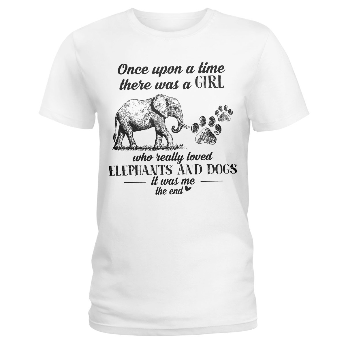 Elephant Lovers Shirt 06 Ez01 1009 Ladies T-Shirt