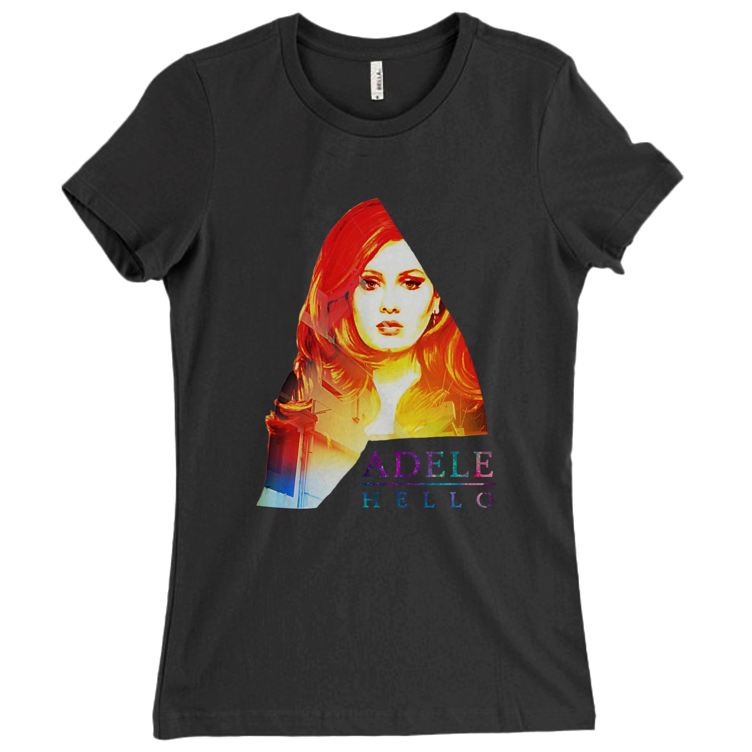 Adele Hello Fan Art Photo Cover So Beautiful Women T-Shirt