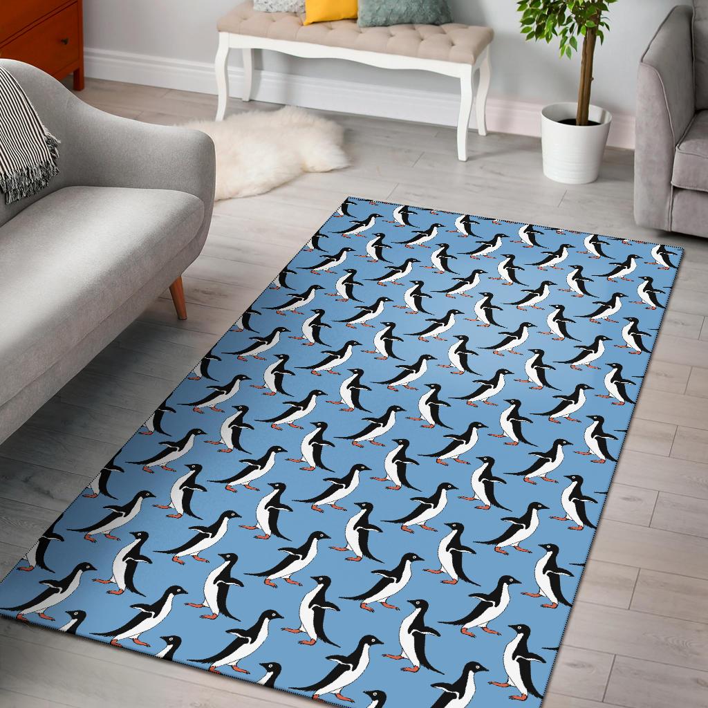 Penguin Dance Pattern Area Rugs