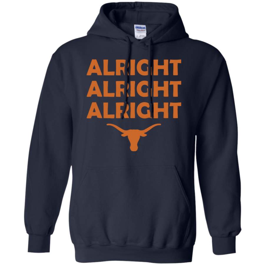 AGR Texas Longhorn Alright Alright Alright Hoodie