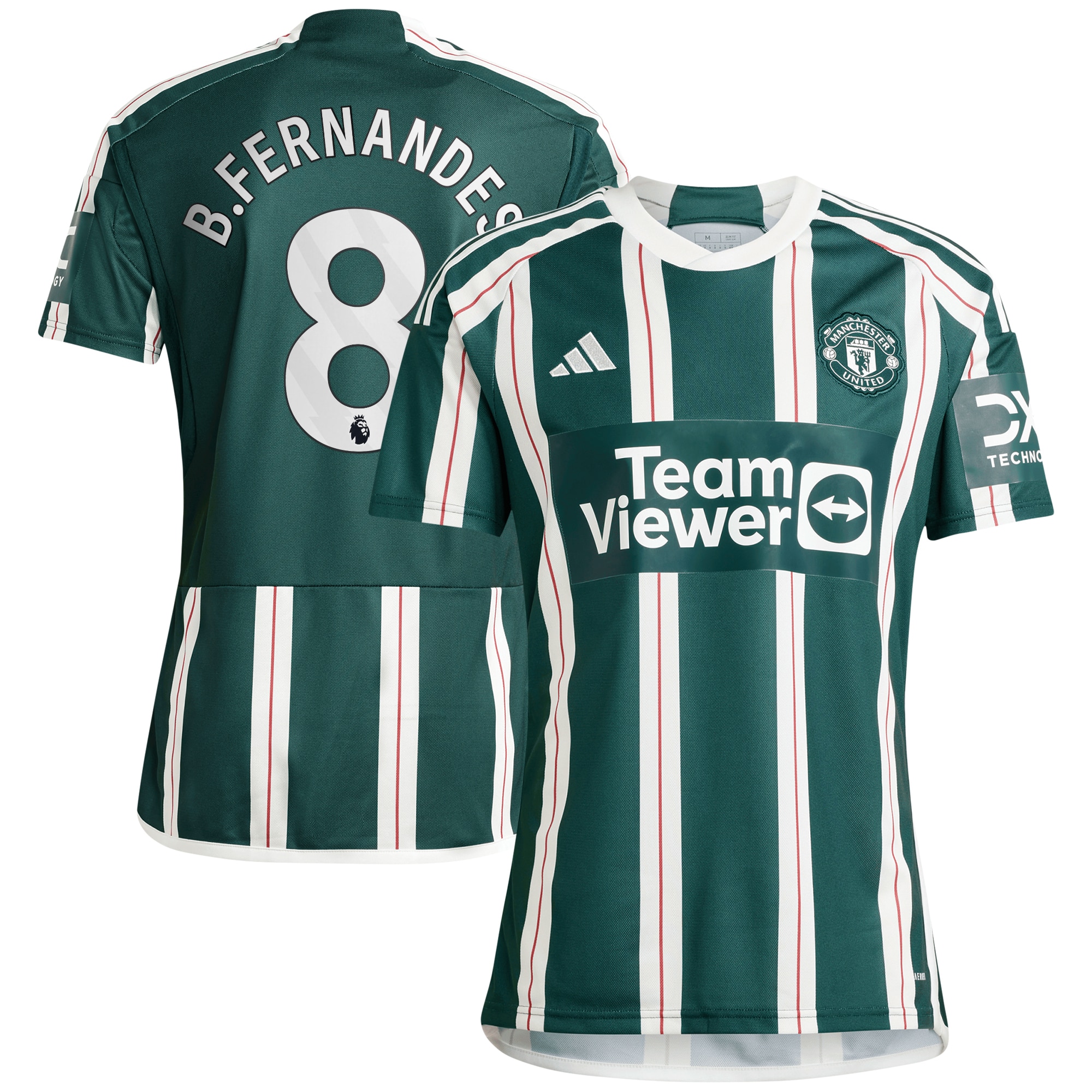 Bruno Fernandes Manchester United 2023/24 Away Replica Player Jersey – Green