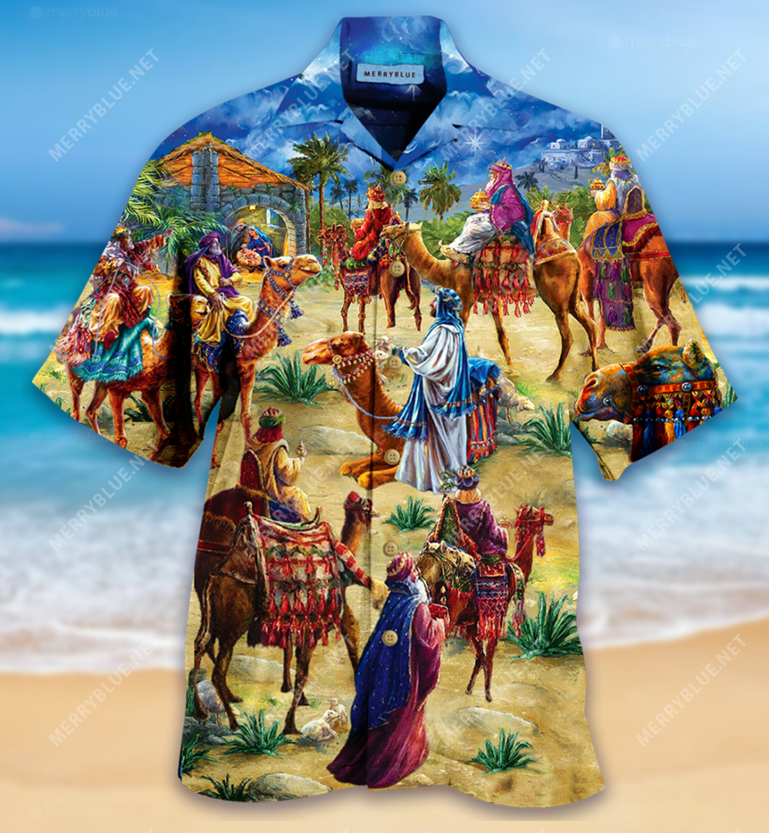 Desert King Camel Unisex Hawaii Shirt Ha46472