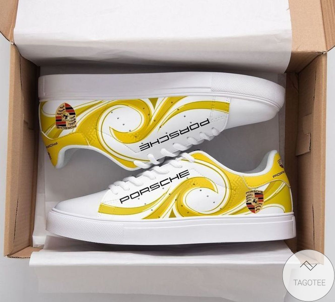 Porsche Yellow Sneaker Shoes