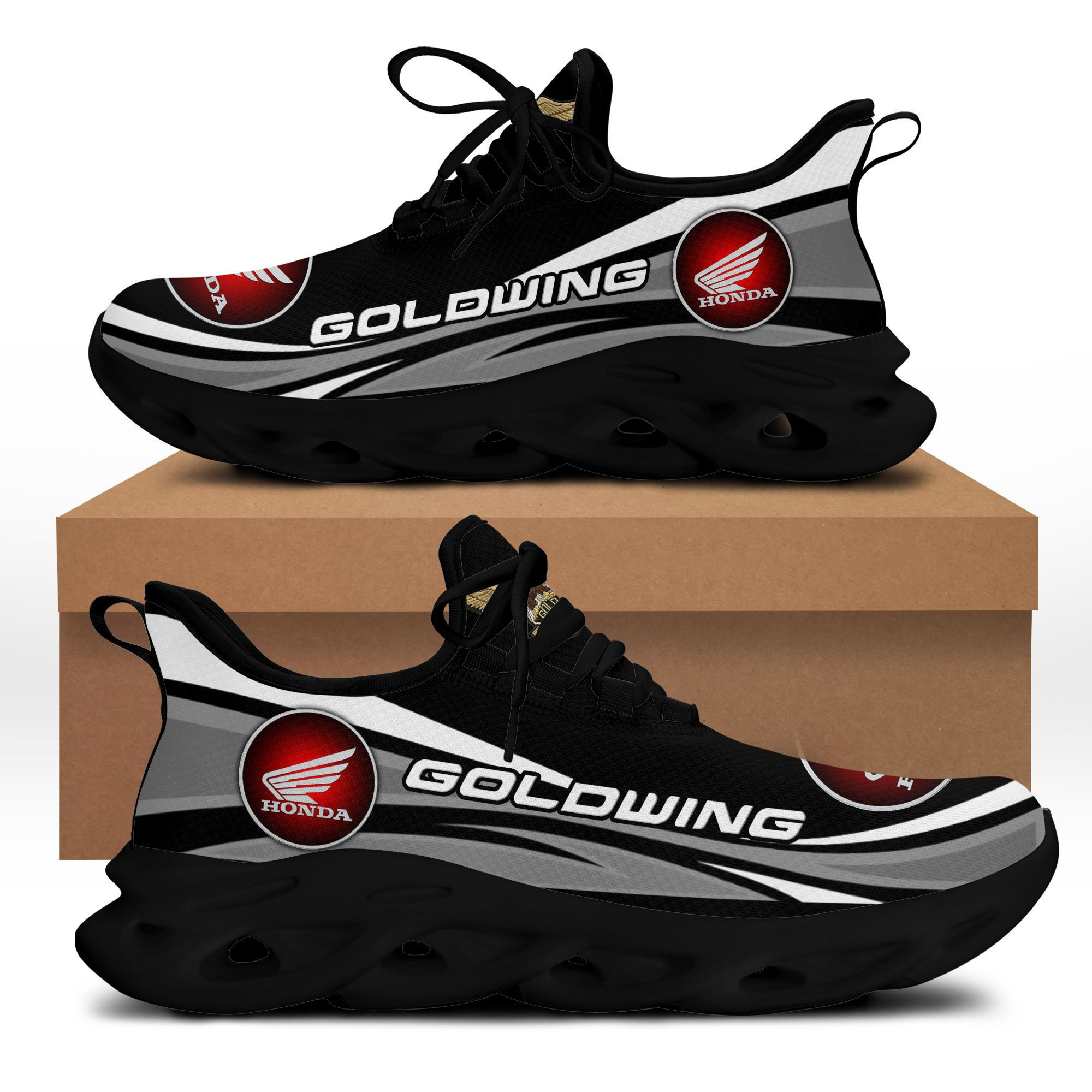 Honda Gold Wing Bs Running Shoes Ver 3 (Grey)