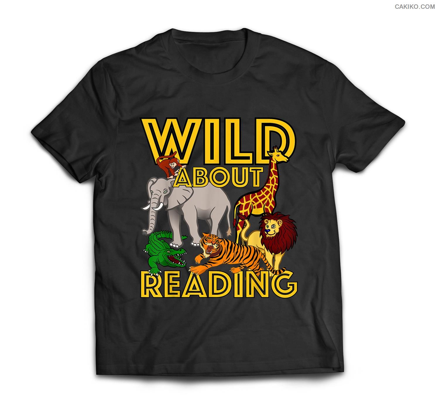Wild About Reading Back To School Teacher Books Read Gift T-Shirt