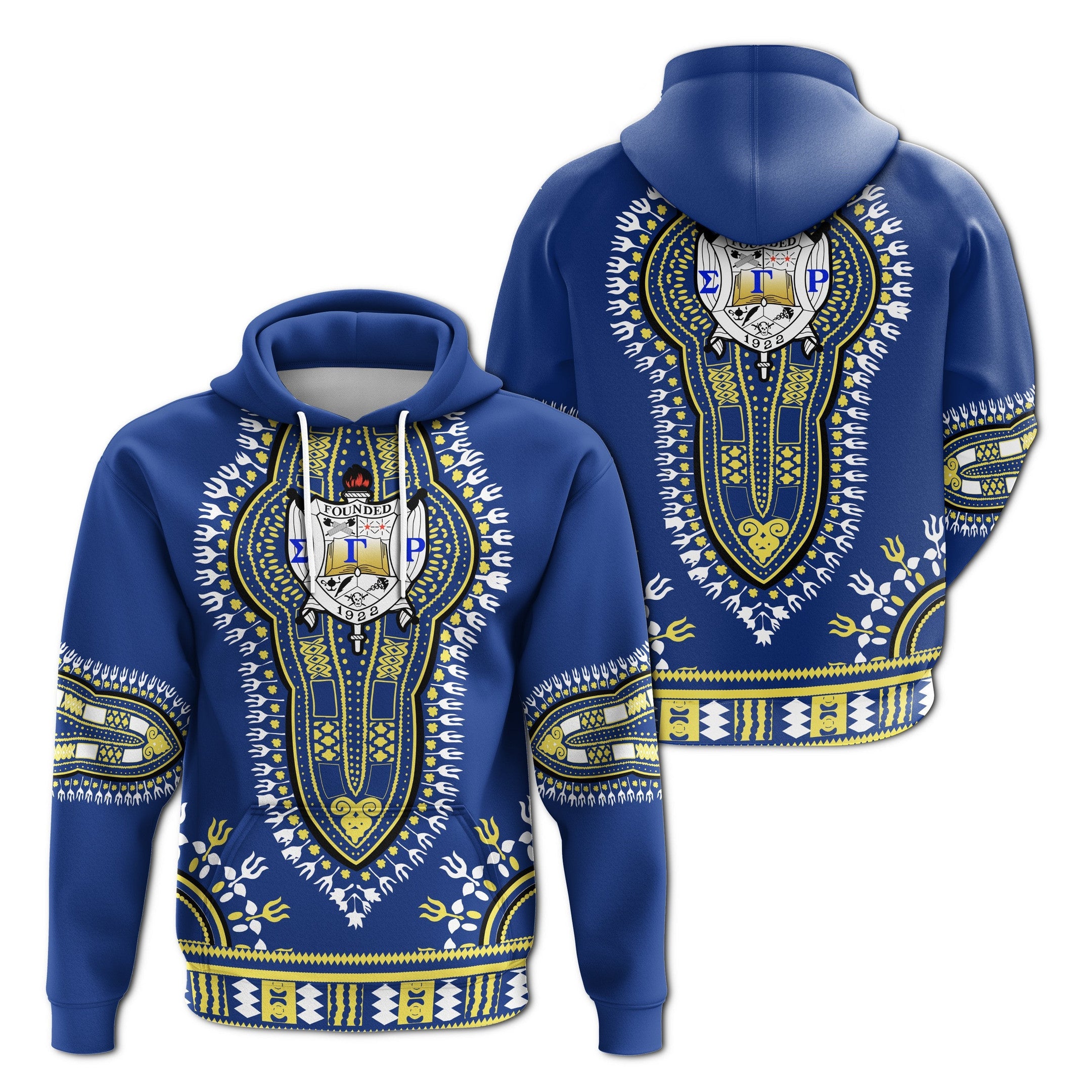 Sorority Hoodie – Sigma Gamma Rho Dashiki Pullover Hoodie9