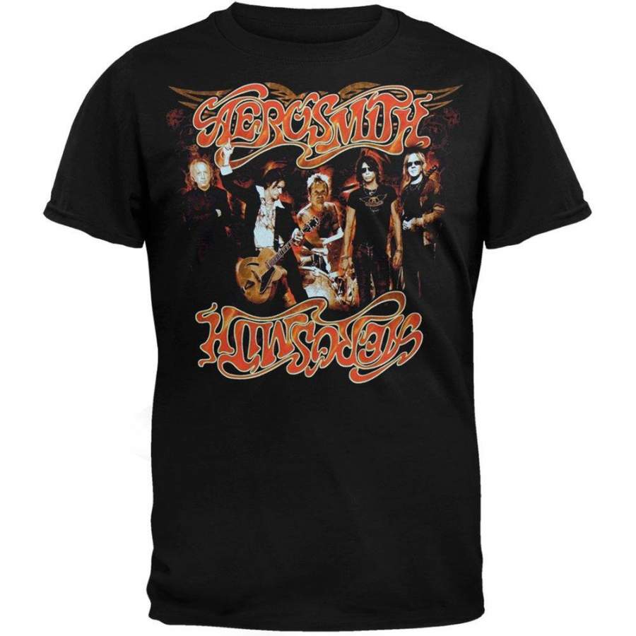 Aerosmith – Hot Rocks 07 Tour T-Shirt Black