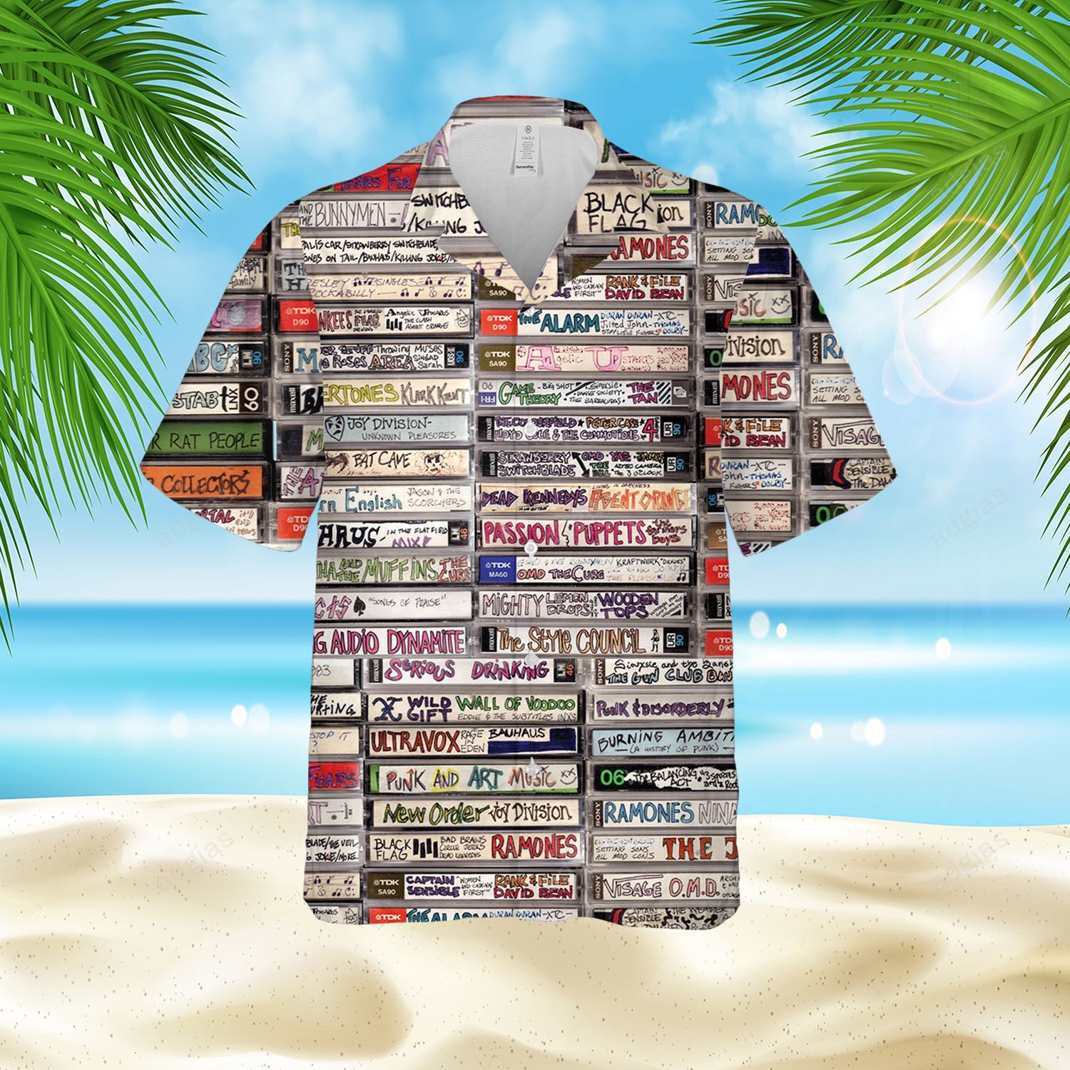 Mix Tapes Hawaii Rock Hiphop Music Fans Summer Shirt Ha29384