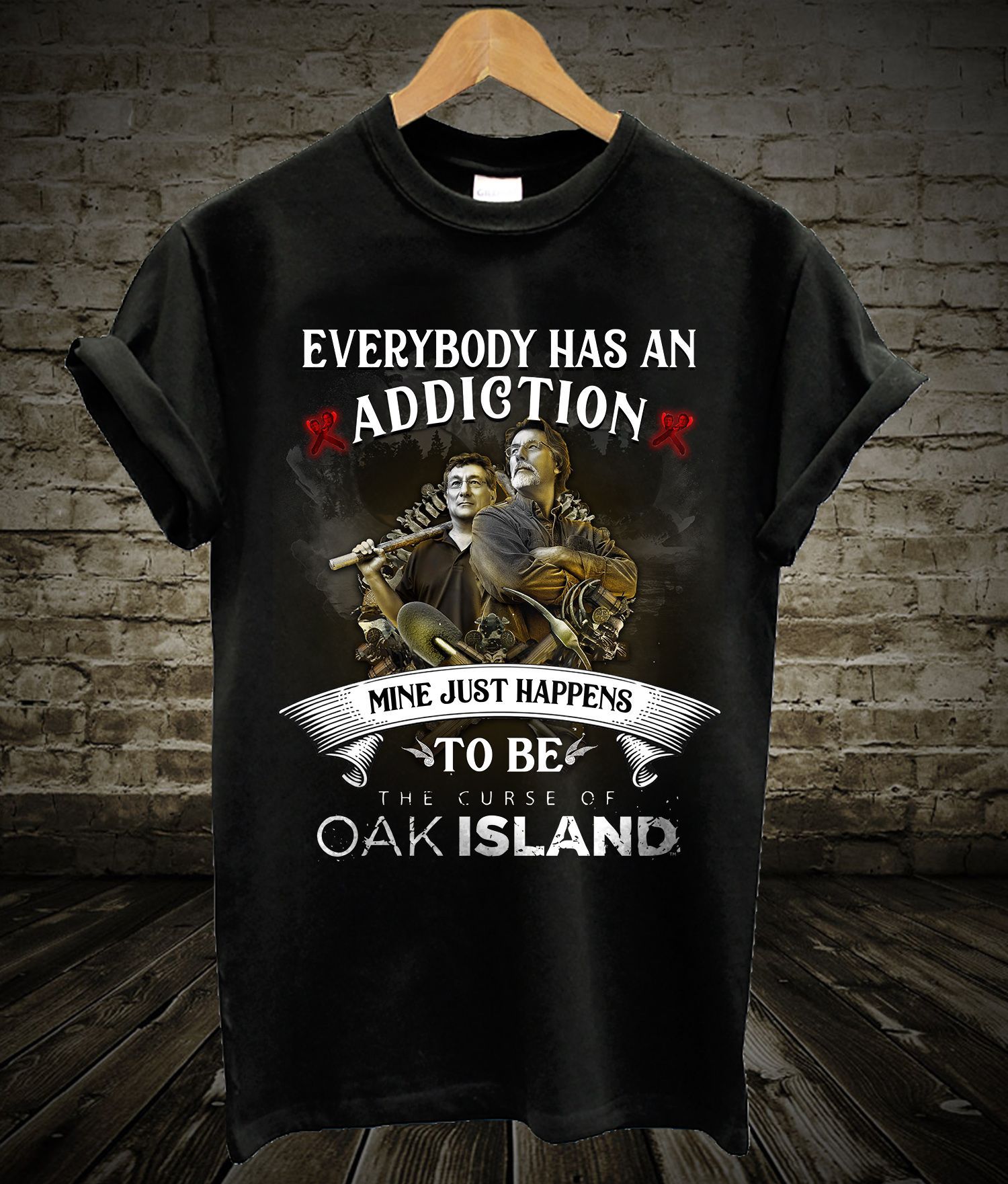 The Curse Of Oak Island Film Shirts, T-Shirt 2D – Spnv508