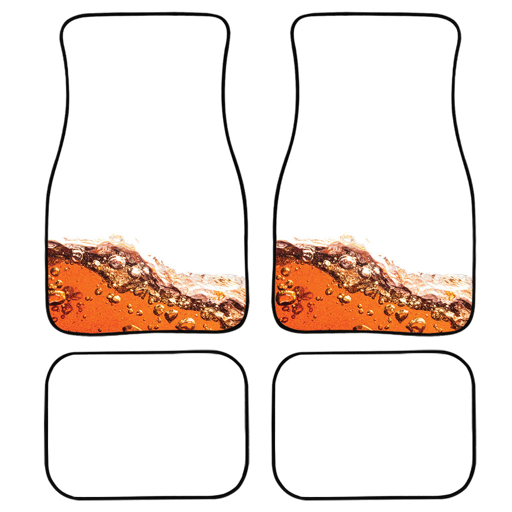 Cola Print Front And Back Car Floor Mats, Front Car Mat