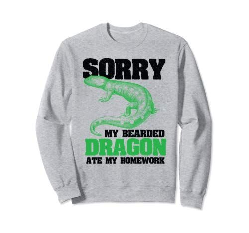 Funny Pogona Sorry My Bearded Dragon Ate My Homework Shirt