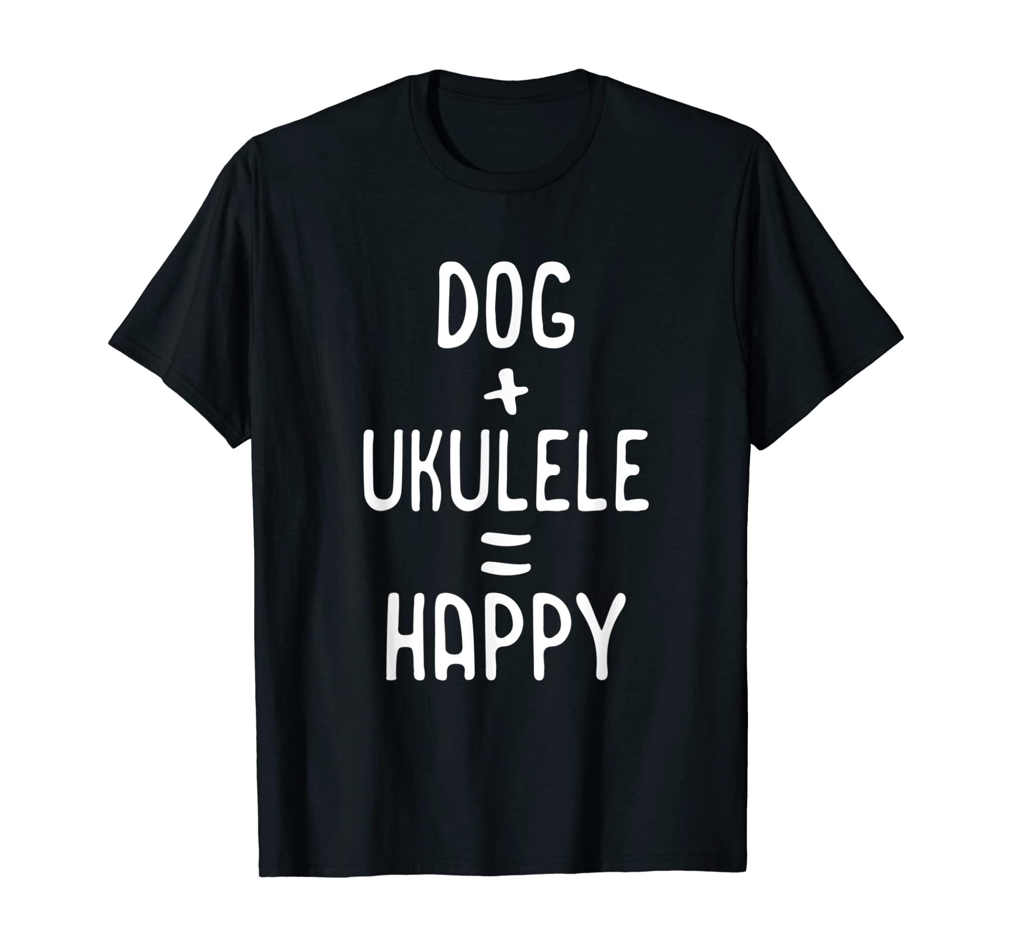 Ukulele Shirt Dog Lover T-shirt Happy Uke Pet Owner Gift