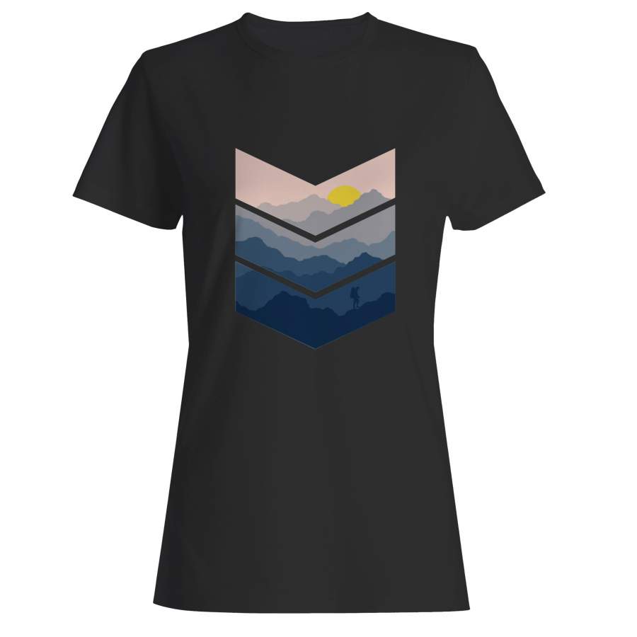 Chevron Hiking Woman’s T-Shirt