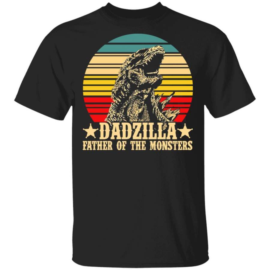 Dadzilla Father Of The Monsters Retro Vintage shirts