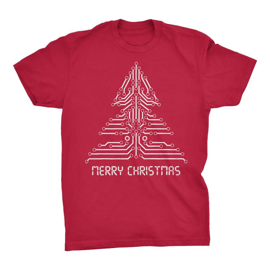 Techie Christmas – Christmas T-shirt