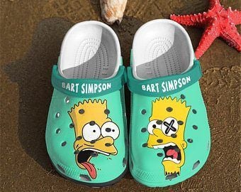 Bart Simpson For Mens And Womens Classic Water Comfortable Unisex Crocss Clog Shoes For Men Women Kids