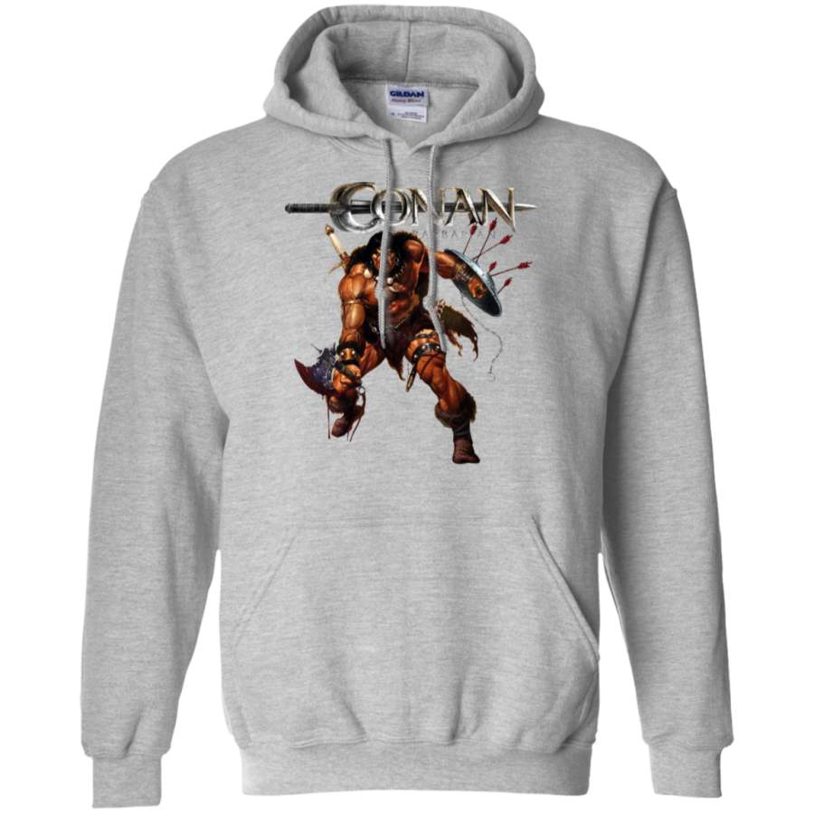 AGR Conan the Barbarian Comics Gildan Pullover Hoodie