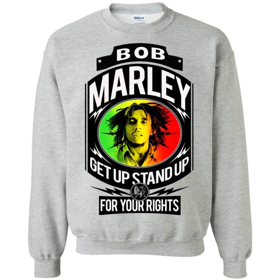 Bob Marley Get Up Stand Up Pullover Sweatshirt