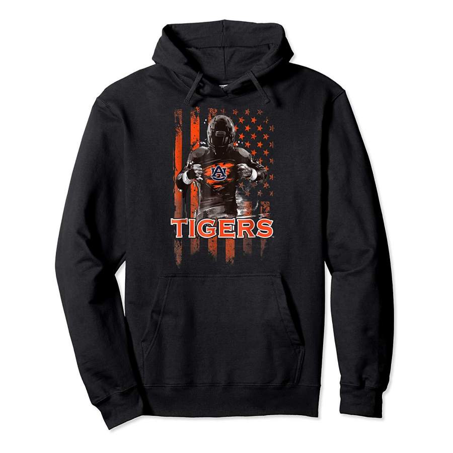 Auburn Tigers Player Flag   Apparel Hoodie Premium Tee