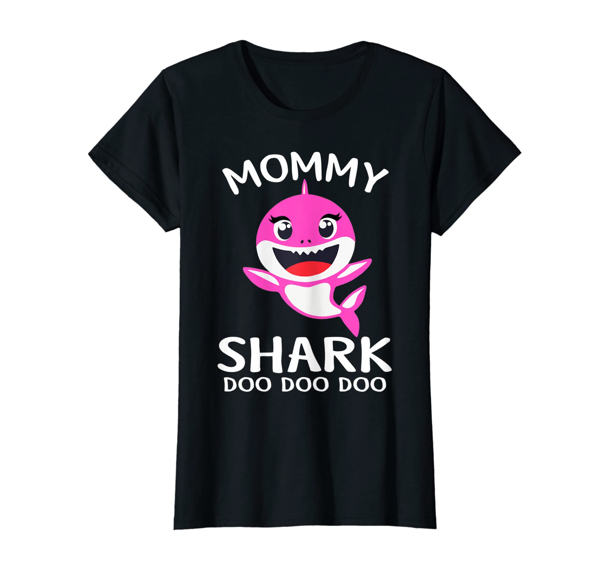 Womens Mommy Shark Doo Doo Shirt Gift For Birthday Girl, Mom, Women