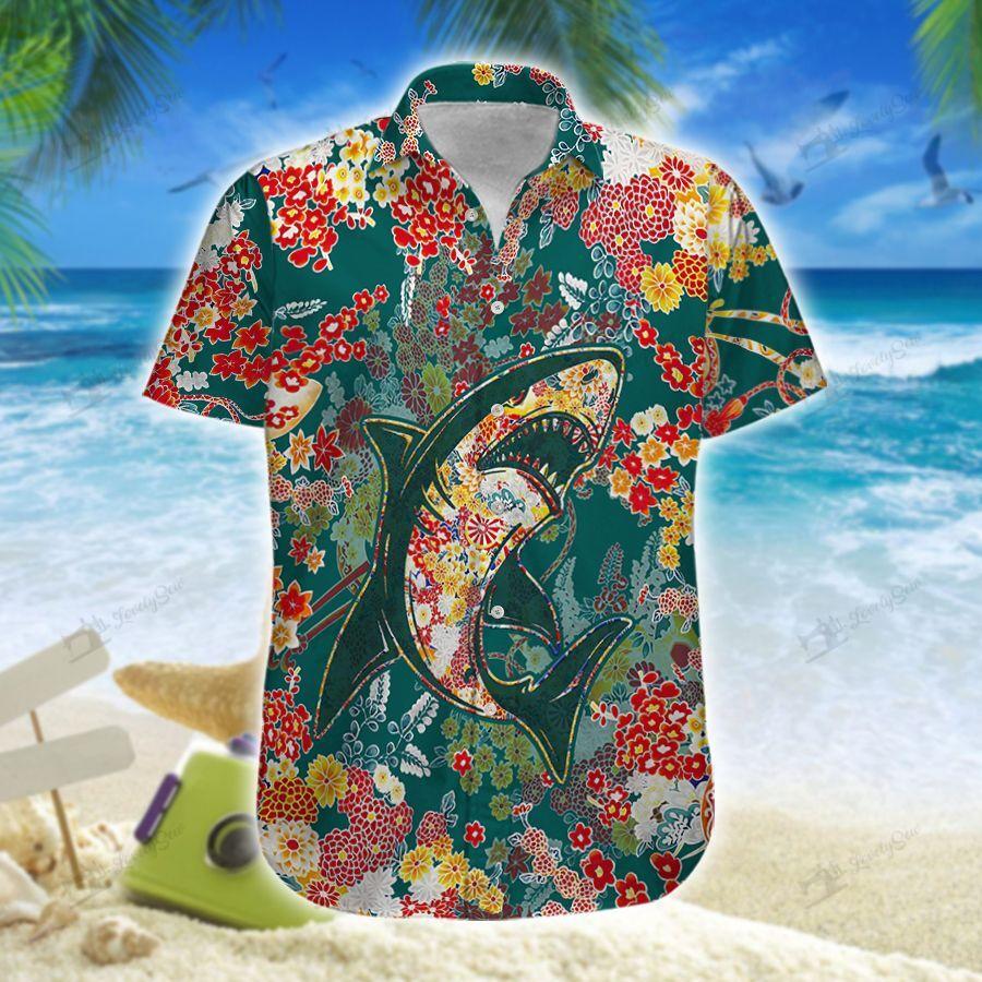 Shark Hawaiian Shirt | Unisex | Adult | Hw7447