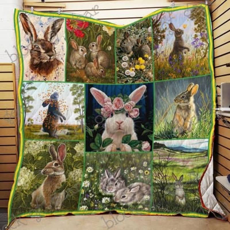 Cute Rabbit Quilt NH15 Block Of Gear™