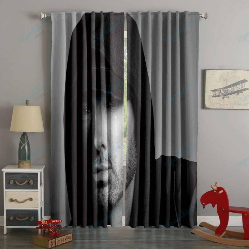 3D Printed Eminem Style Custom Living Room Curtains