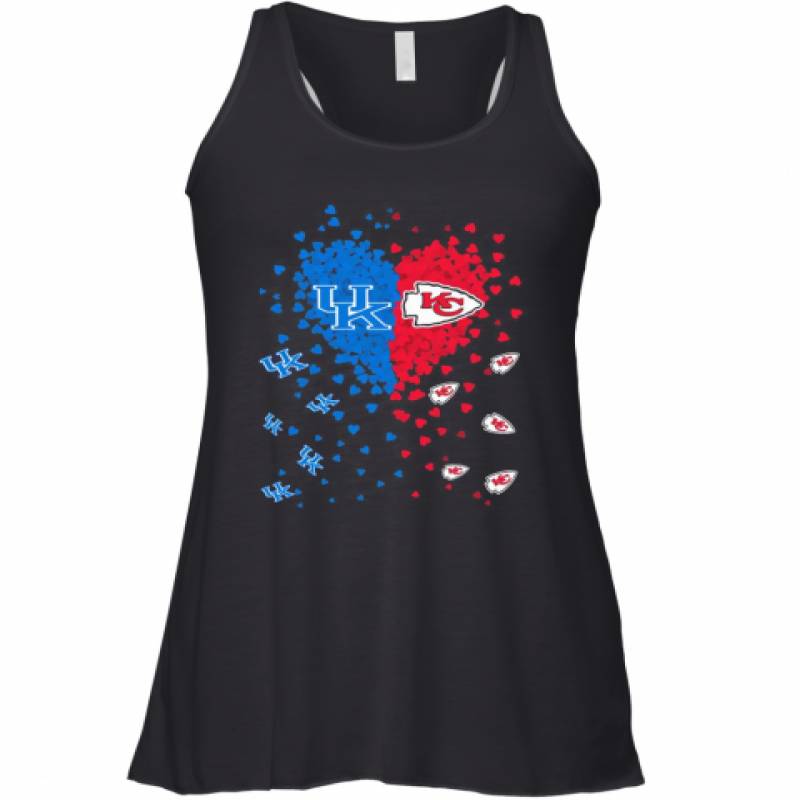 Kentucky And Kansas City True Love Never Dies Racerback Tank