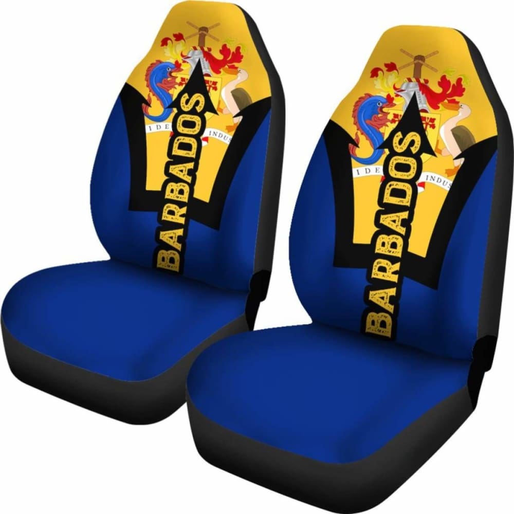Barbados National Symbols Car Seat Covers 221205