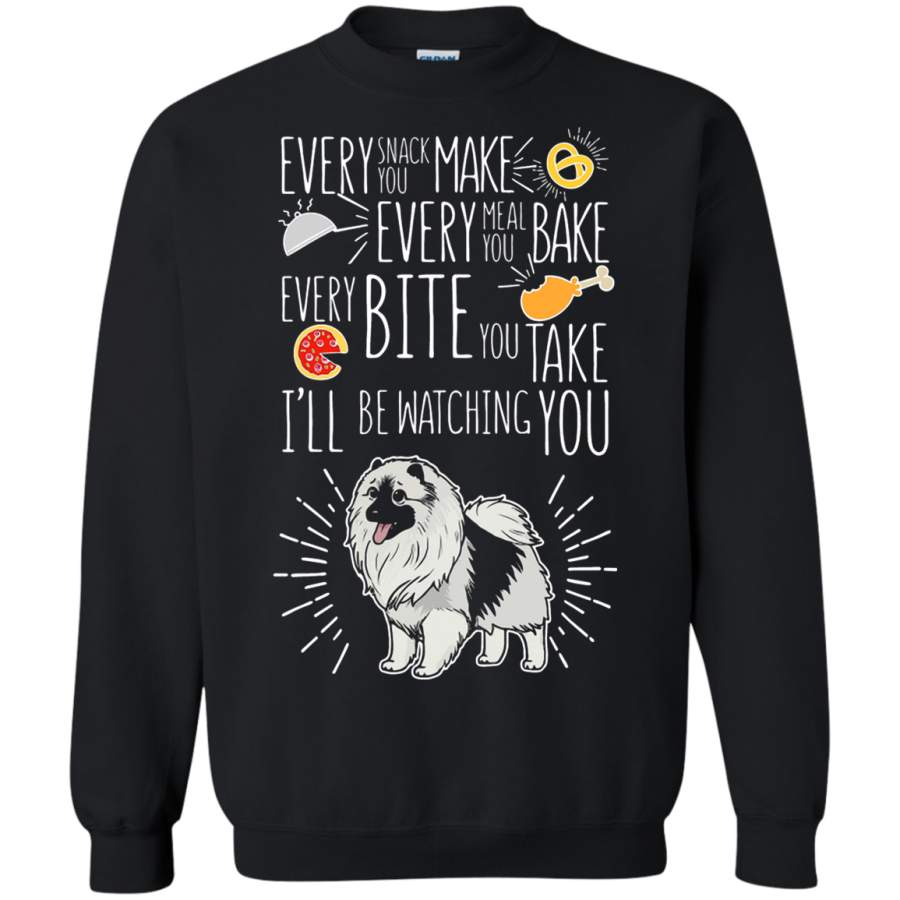 AGR Every Meal You Make I’ll Be Watching – Keeshond Sweatshirt