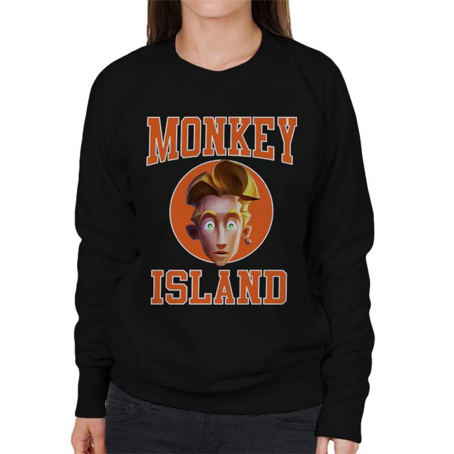 Monkey Island Guybrush Basketball Women’s Sweatshirt