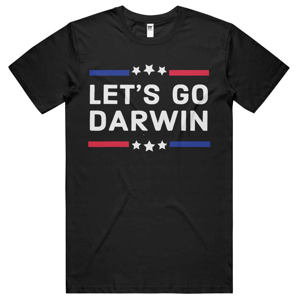 Lets Go Darwin Funny Sarcastic Women Men Let’S Go Darwin T Shirts