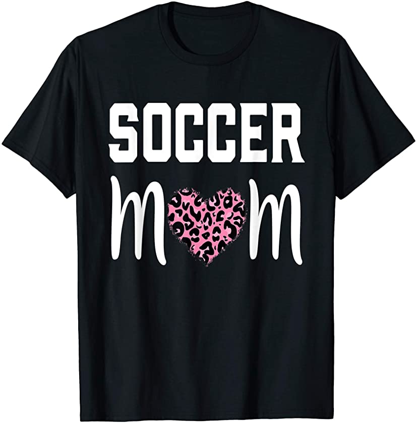 Soccer Mom Leopard Mother´s day T-Shirt