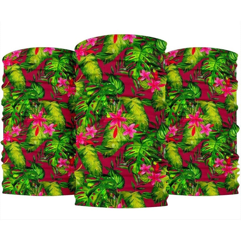 Pink Hawaii Tropical Pattern Print Bandanas Ha76870