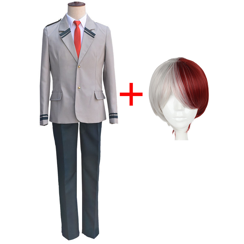 Anime My Hero Academia Midoriya Izuku Cosplay Costume High School Student Uniform Halloween Party Costume Not Include Shirt alx