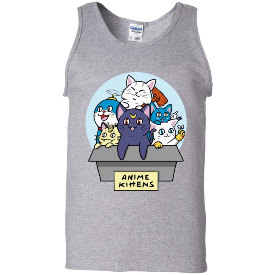 Anime Kittens Men’s Tank Top