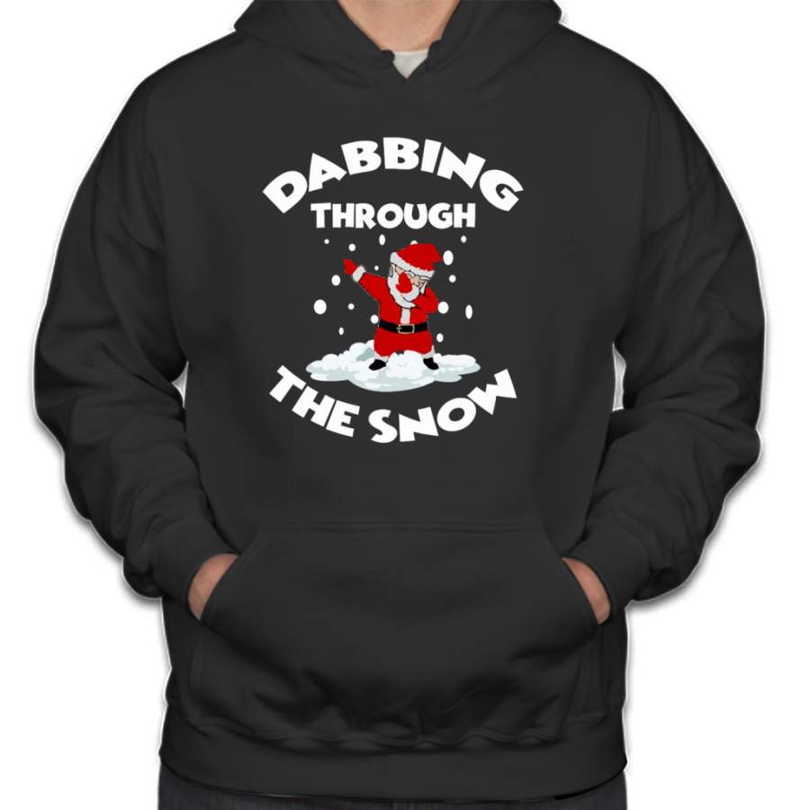Dabbing Through The Snow Christmas Hoodie