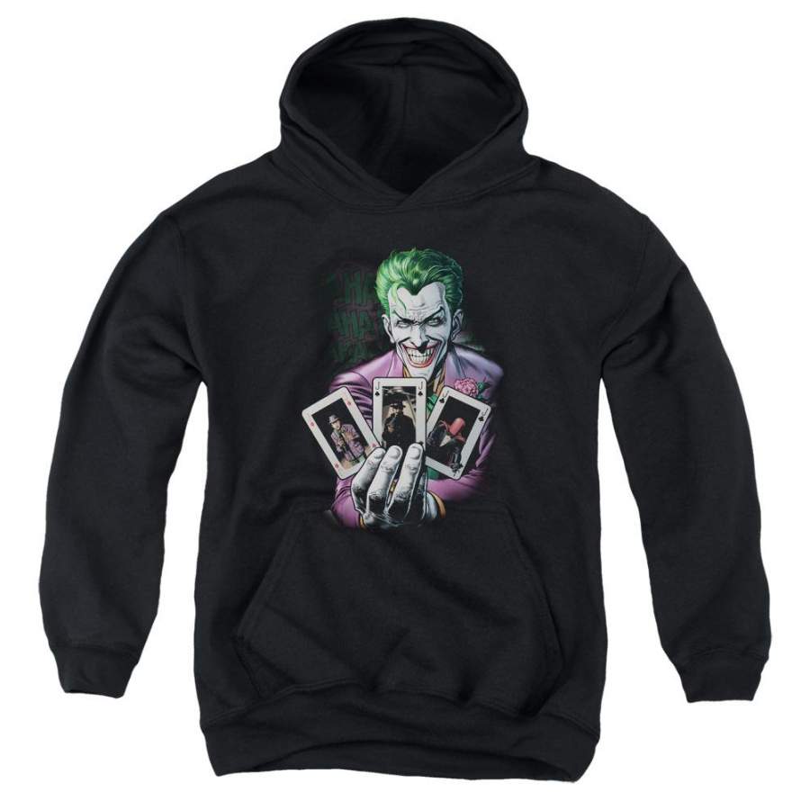 Batman – 3 Of A Kind Youth Pull Over Hoodie